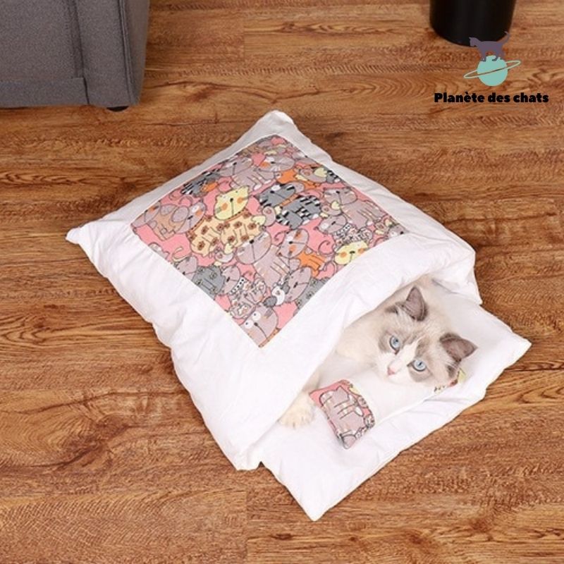 Sac de Couchage Quatre temps - Planète des chats