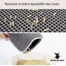 Charger l&#39;image dans la galerie, Tapis Litière Chat ultra Clean - Planète des chats
